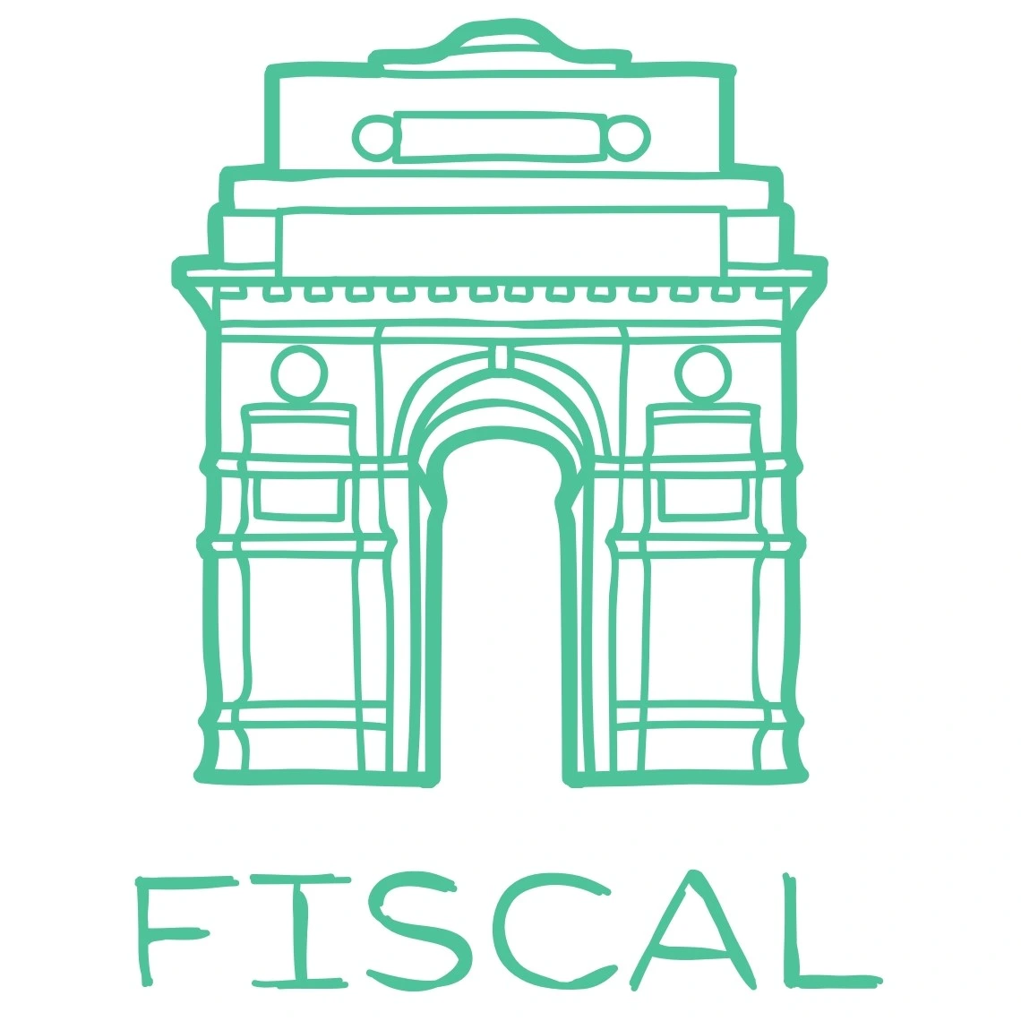 icono de edificio clásico tipo juzgados